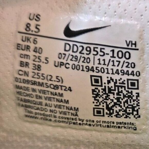 Size 8.5 - Nike Air Max Excee White Pink Indigo W - Picture 7 of 8